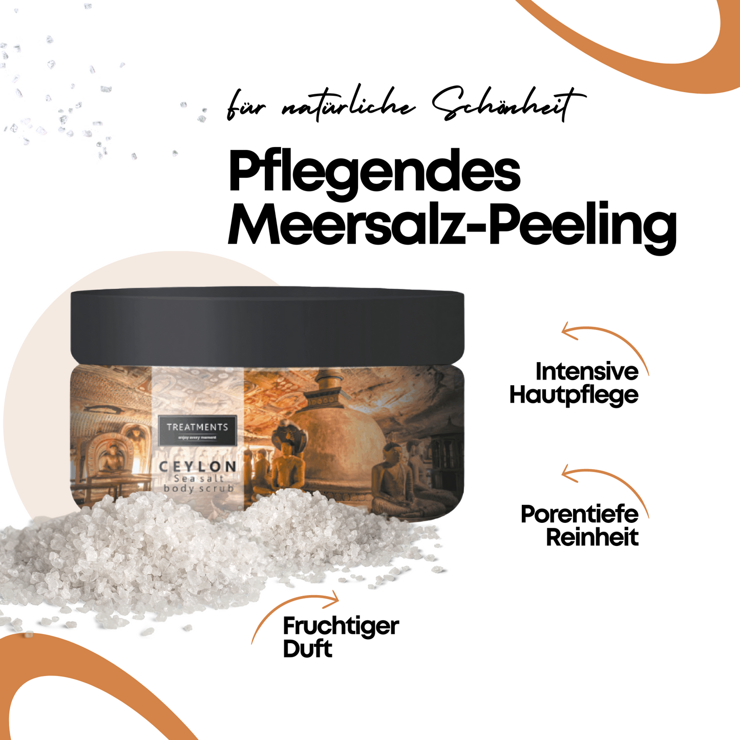 Treatments® Sea Salt Body Scrub Ceylon 400g