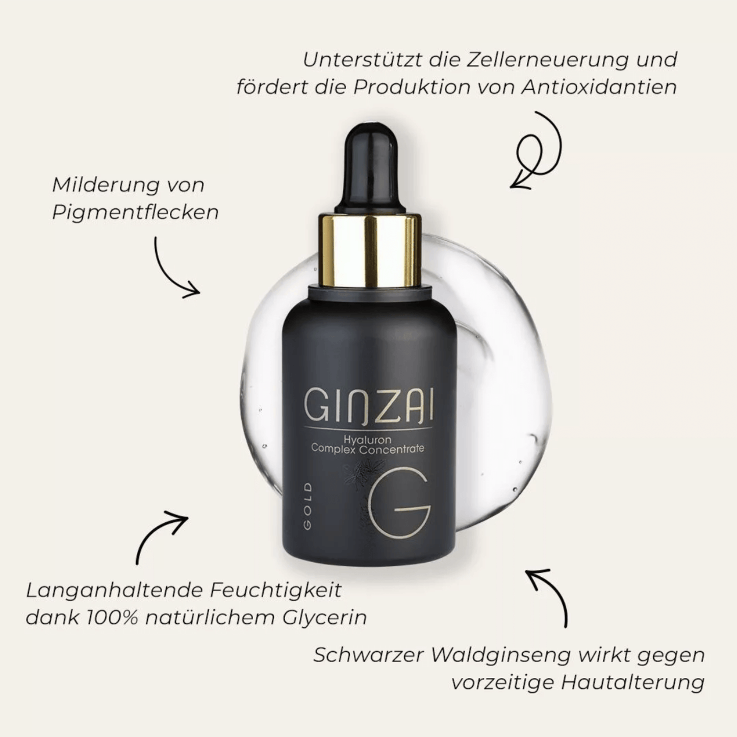 Hyaluron Serum mit Ginseng