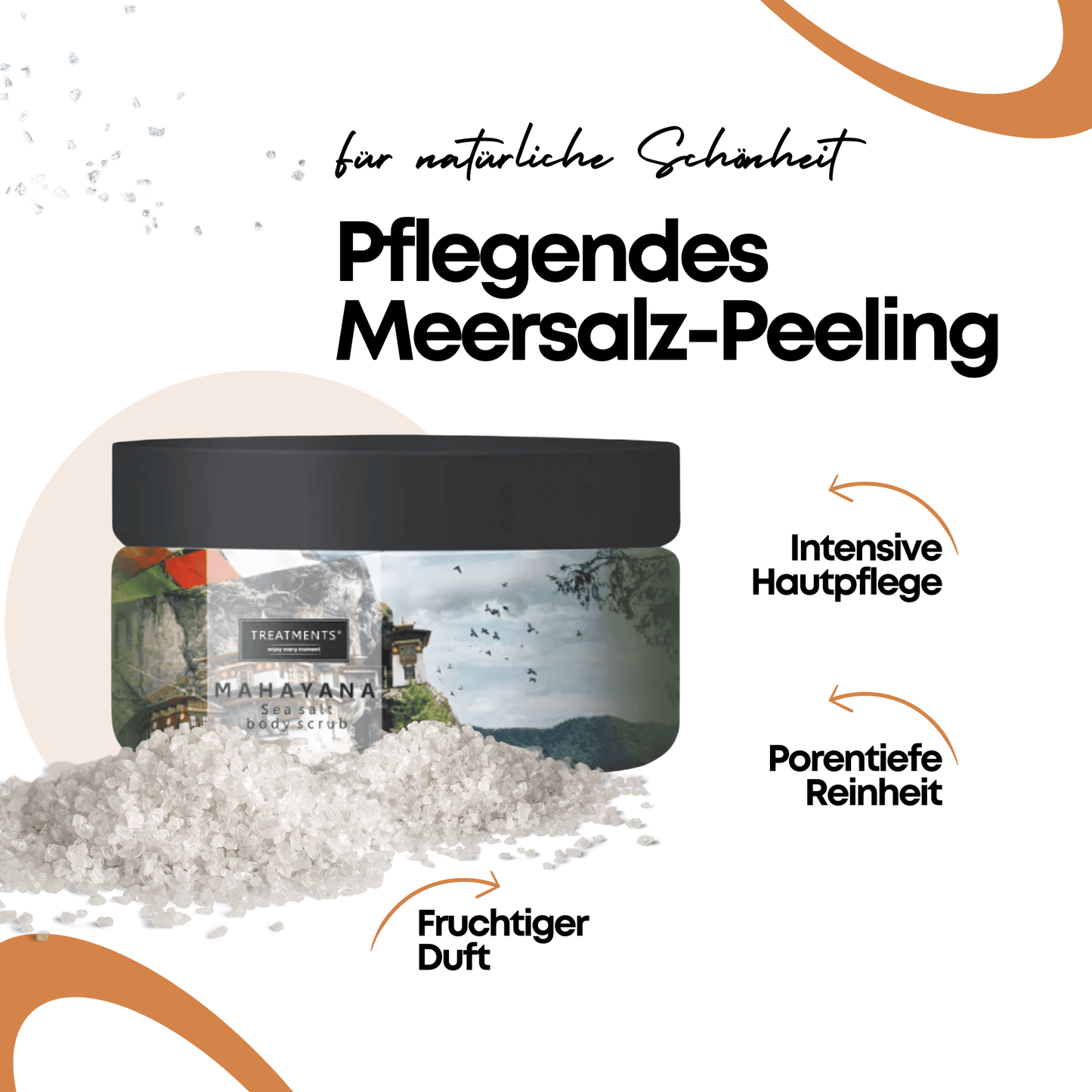 Treatments® Sea Salt Body Scrub Mahayana 400g Infografik