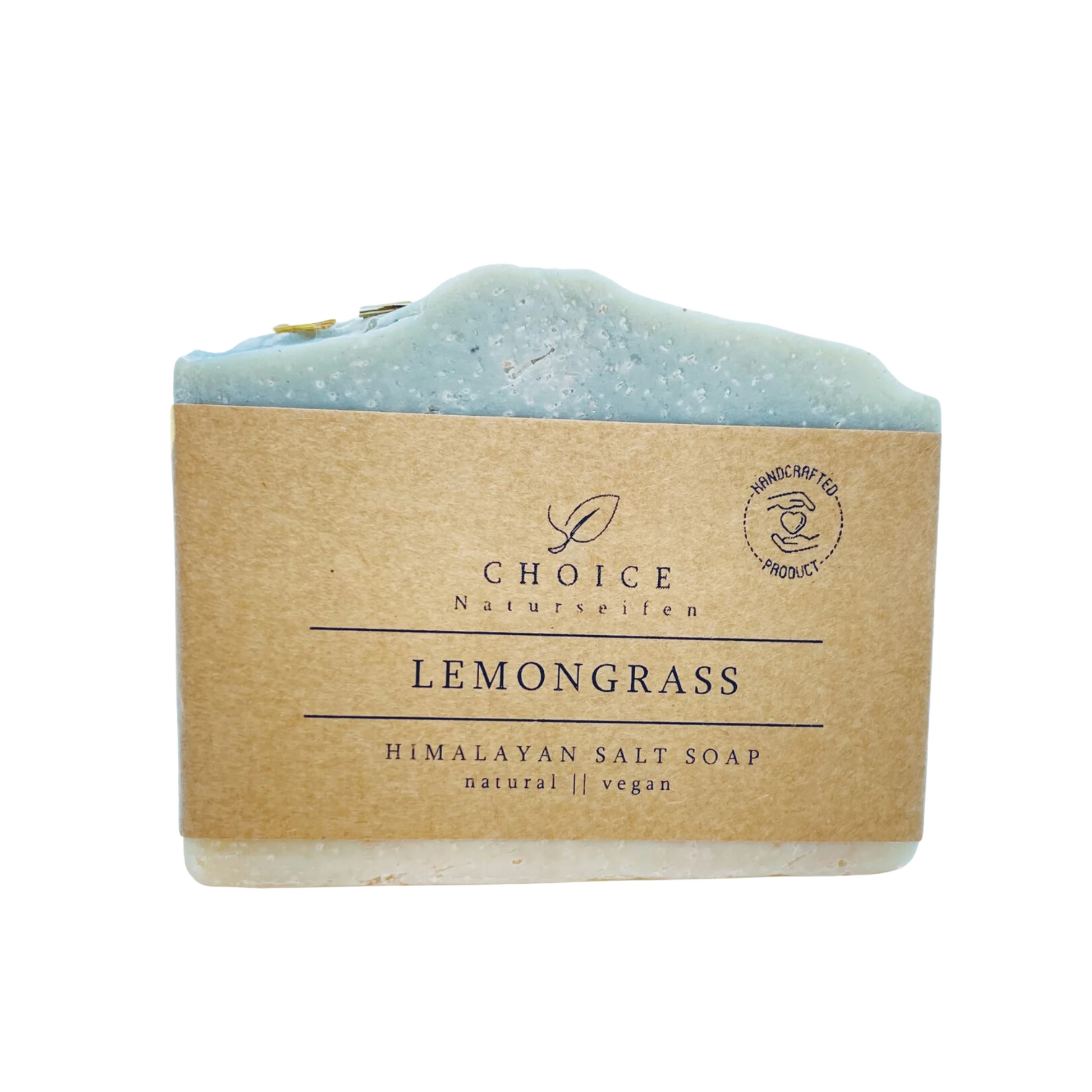 Naturseife LEMONGRASS mit Himalayasalz und Zitronengras 110g