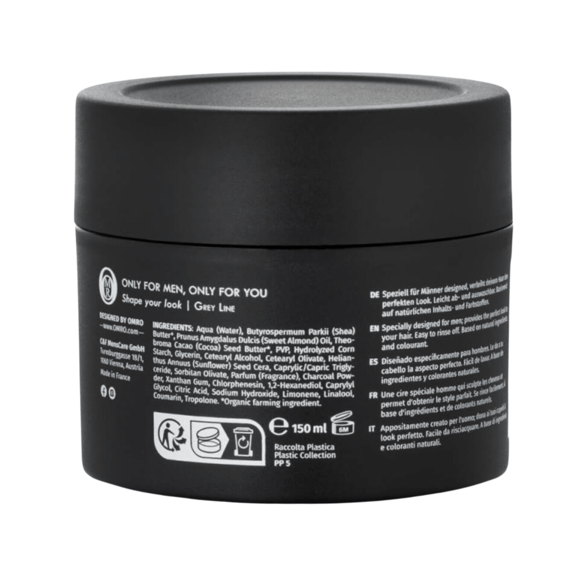 OMRO Hair Wax - für ultimativen Halt 150ml