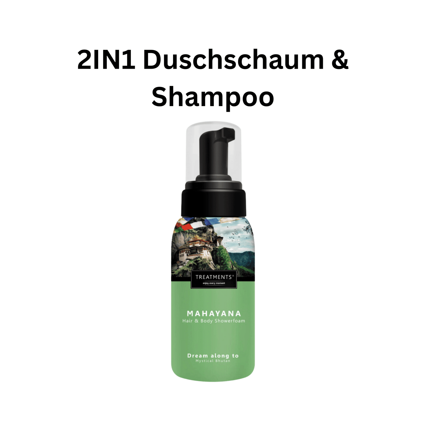 Treatments® 2IN1 Duschschaum & Shampoo als Teil der Geschenkbox Zen Mahayana