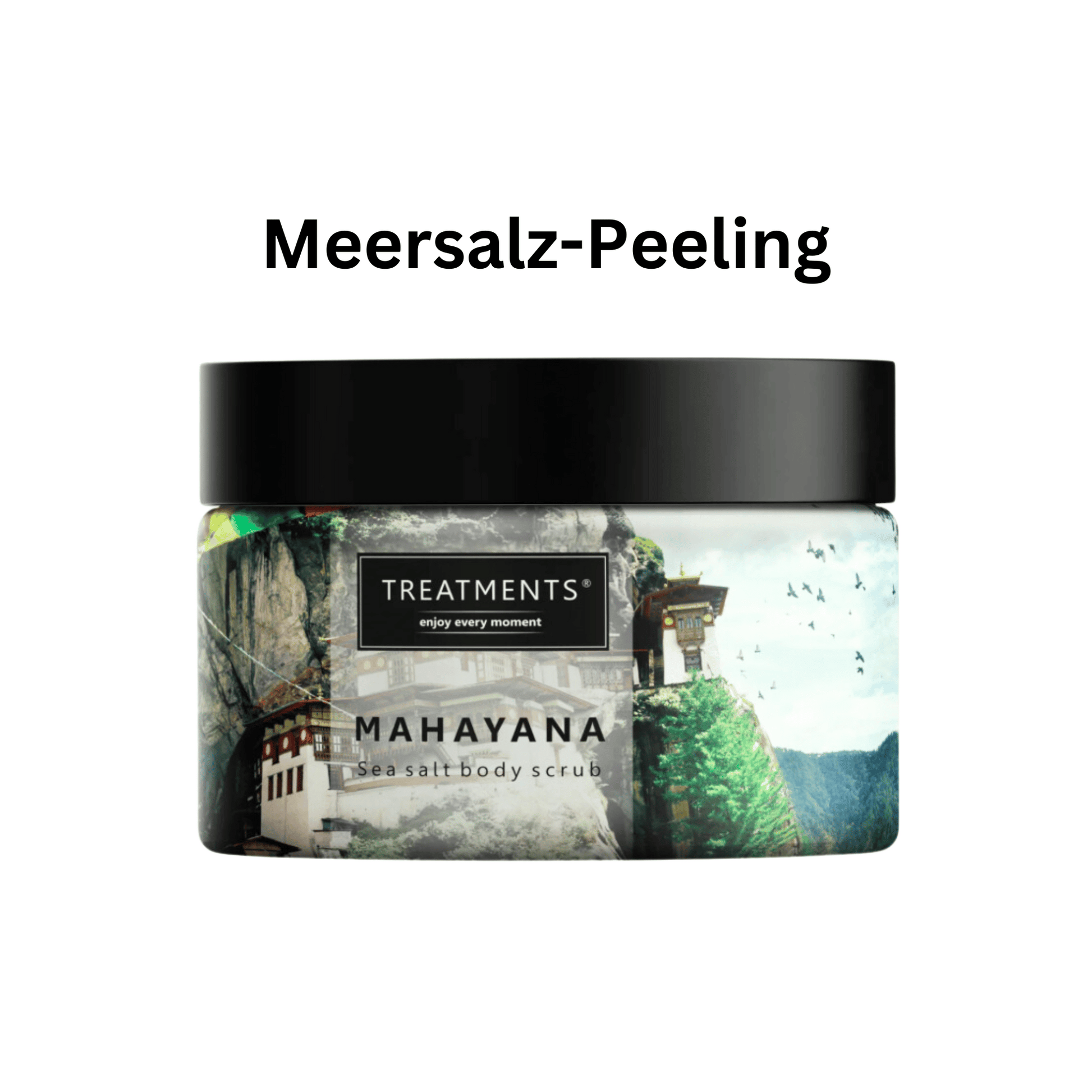 Treatments® Meersalz-Peeling als Teil der Geschenkbox Zen Mahayana