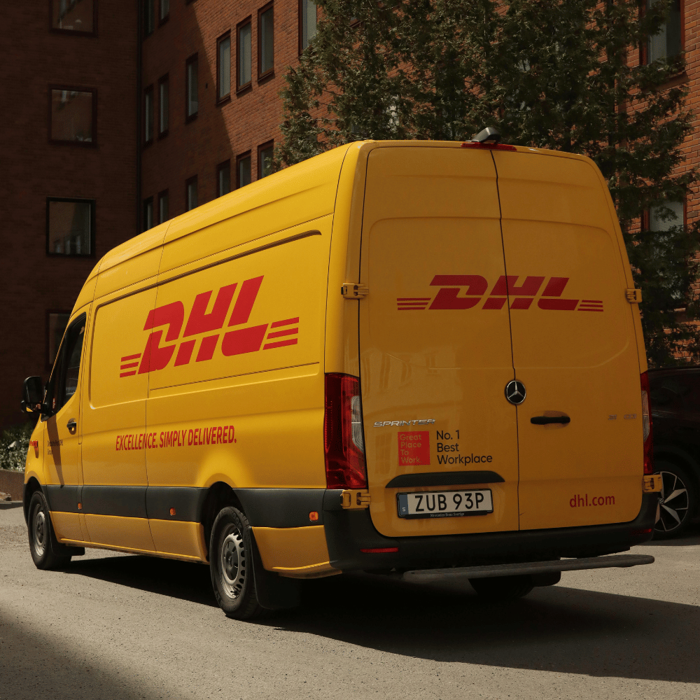 DHL Lieferwagen